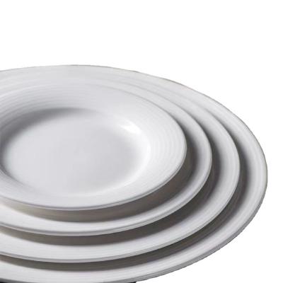 China Sustainable Durable Using Home Wholesale Restaurant Relief Ceramic Hotel Dish for sale