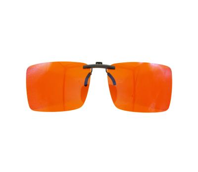 China Newest Fashion Sunglasses Clip On With Blue Light Blocking Lens With 59*45 PC 93% Anti Blue Light for sale