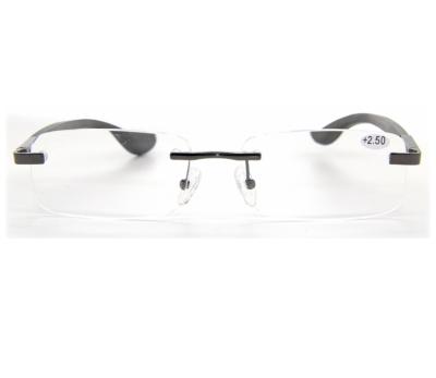 China High Quality Bamboo Rimless Reader Eyeglasses Magnifying Reading Glass Full-rim Reading Glasses for sale