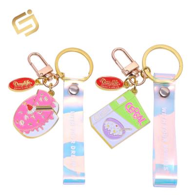 China 3D Zhongshan factory wholesale plastic metal card key chain for sale