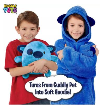 China QUICK DRY Oversized Fluffy Pocket Hoodie Pajamas Baby Kids Baby Kids Cover Up Hoodie Kids Baby for sale