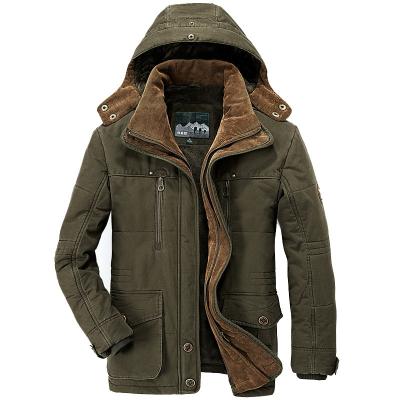 China QUICK DRY Men Warm Thick Parkas Casual Jacket Winter Velvet Coat Waterproof Male Outwear Windproof Hooded Zipper Parkas Overcoat for sale