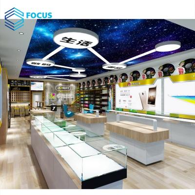 China Mobile Phone Retail Store Customized Factory Supply Store Furniture Wall Hook Display Cell Phone Props Show Mobile Shop Decoration Ideas for sale