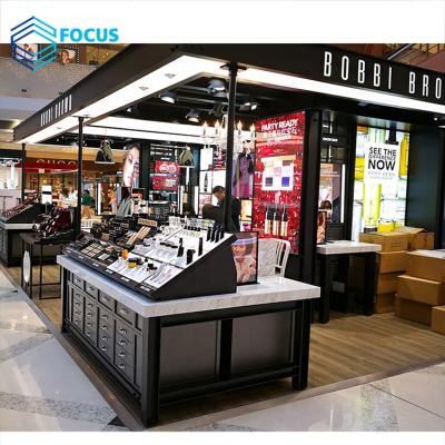 China Top Grade Cosmetic Shop Perfume Shop Display Design High Quality Display Stand For Cosmetics for sale