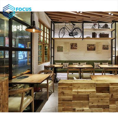 China Coffee Shop Retail Store Top Tea Bar Design Restaurant Fixture Cafe Interior Decoration Design Good for sale