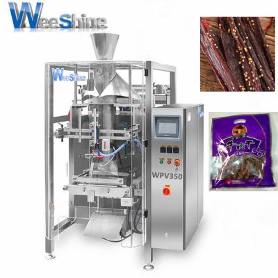 China Full Automatic Food Hot Sale Meatball Fishball Dumpling Packing Machine for Beef Jerky Vegetable Frozen Food with Multihead Weigher for sale