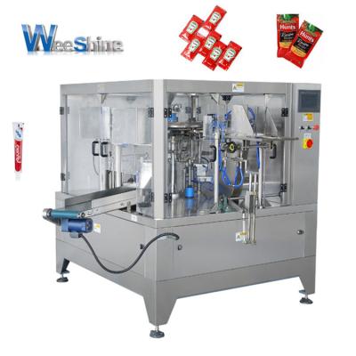 China Automatic Food Premade Pouch StandUp Packaging Machine For Liquid Olive Oil Drink Sachet Filling Milk Mineral Water Low Aseptic Price for sale