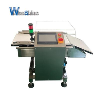 China High Precision Automatic Check Industrial Weigher for Food Detection with Combination of Metal Detector and Pusher Rejector System (W)550mm*(L)400mm for sale