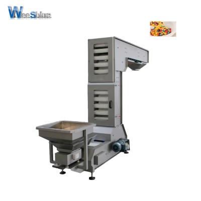 China Food Brand Automatic Motor Slope High Quality Bucket Lift Used For Nut Transport for sale