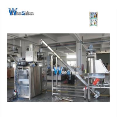 China Food Volunmetric Auger Filler Hardware / Software System Packing Machine Weighing Filling And Packing Machine for sale