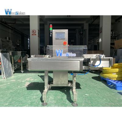 China Eliminate the Weight of Unqualified Products Check Weighing Machine Automatic Conveyor Check Weigher for sale