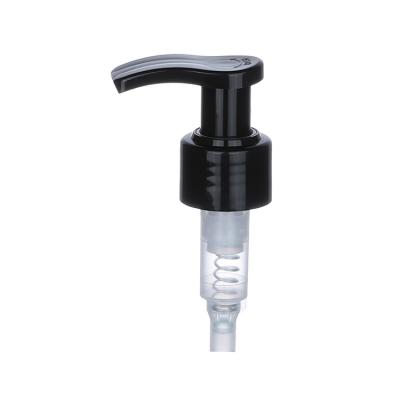 China Non Spill New Hot Selling Black Cosmetic Lotion Pump Bottle Plastic Lotion Pump Dispenser For Liquid Soap Bottle for sale