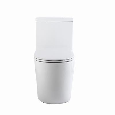 China Low Price Quality Low Price Double-flush White Elegant Siphonic Toilet Bowl One Piece Square Toilet for sale