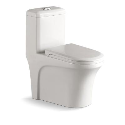 China Easy Clean Sanitary White Color Bathroom Goods Good Quality Ceramic Closestool Toilet for sale