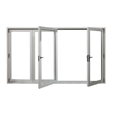 China High Quality Sound Insulation Exterior Aluminum Folding Doors For Patio Bi-Fold Door for sale