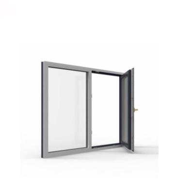 China Swing CE Certificate Simple Design Aluminum French Window Casement Aluminum Frame Casement Window for sale