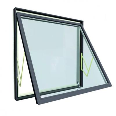 China Standard Australia Chain Winder Awning Window Vertical Opening Double Glazed Swing Window AS2047 Germany for sale