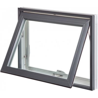 China Swing Awning Australia AS2047 Shanghai Factory Standard Double Window Cavity Glass Aluminum Awning Window for sale