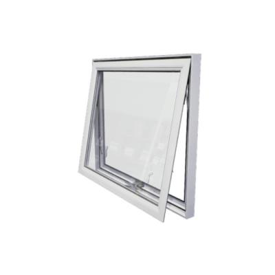 China Simple Swing Design Aluminum Profile Awning Window Types Tempered Double Glazing OEM Customized In China for sale