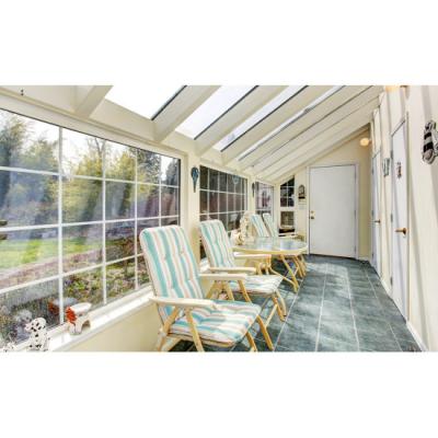 China Winter Garden Modern Glass Sunrooms Free Standing Aluminum Sunroom for sale