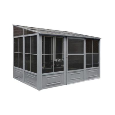 China Modern Victorian Conservative Home Patio Kits Aluminum Pool Prefab Garden Sunroom USA for sale