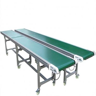 China PVC Conveyor Belt Machine Small Conveyor Belt Heat Resistant Joining Platform Belt Conveyo Injection Molding Machine for sale