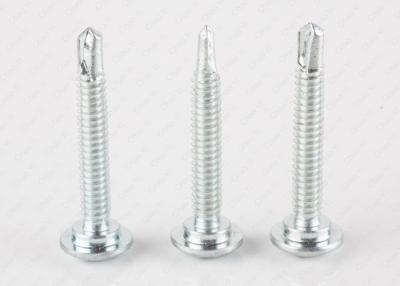 China White Painted Bugle Head Self Drilling Screw Coarse Thread 4 Rib Non Standard for sale