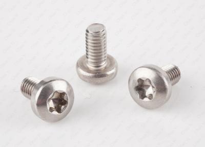 China Marine Grade White Stainless Steel Screws , Industrial Round Head Screws for sale