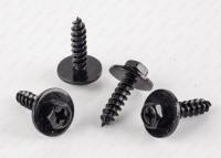 China Los tornillos penetrantes negros de la cabeza de hex. mellados combinaron la electroforesis de Sems en venta