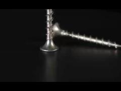 A2 Rapid Assembly Stainless Steel Screws / Trumpet Head Coarse Thread Screws