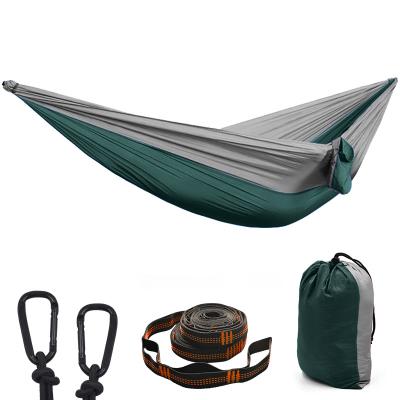 China Amazon Durable Hot Mockups Factory Convenient Travel Bag Rise Swings 1 Person Camping Hammock For Leisure Garden for sale