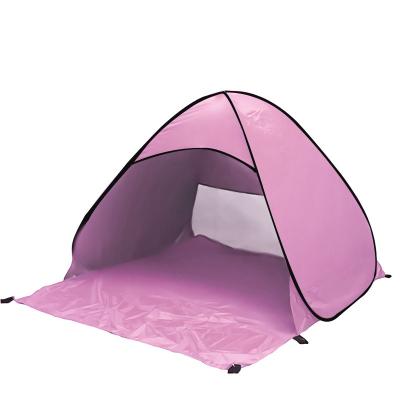 China Skip stype; UV coating; Wholesale Easy Front Installation Large Door Portable Camping Ultralight Summer Sea Sun Shelters Outdoor Camping Canopy Beach Tent Romantic Shelter for sale