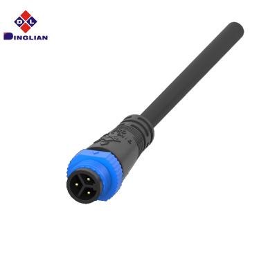 China Outdoor Lighting 3P IP67 250 Volt Solar IP67 Sensor Production Automation PA66 Waterproof Connector for sale