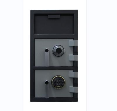 China Office Home Bank Use Money Drop Deposit Safe Safes With High Security Double Key Lock for sale