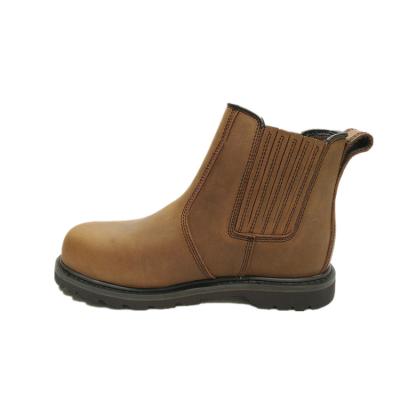 China Deodorization Customized Comfortable And Breathable CE Genuine Leather Real Chelsea Boots With Steel Toe Heightening Outdoor Boots for sale