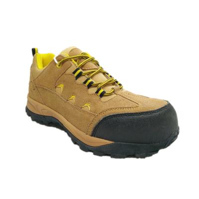 China steel toe & chinese steel midsole morning glory shoes factory tan suede low cut safety shoes sports shoes increasing shoes for sale