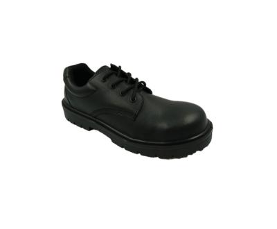 China Hot Selling European Anti-Static Cemented Leather Compound Toe Low Cut Midsole Casual Work Safety Shoes for sale