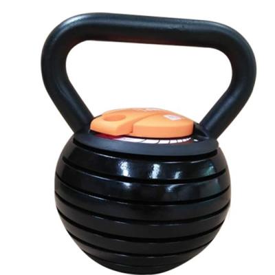 China 2018 Adjustable Cast Iron Kettlebell 20lb Painting Durable Gym Equipment Kettlebell For Fitness for sale