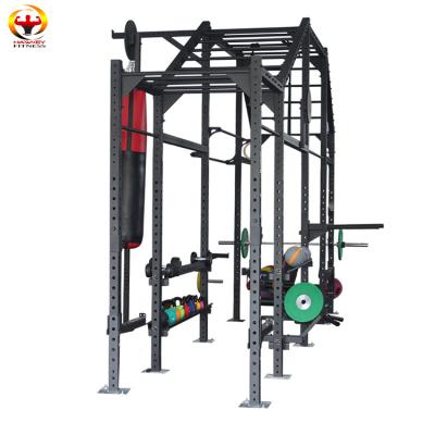 China New Style Multifunctional Durable Crossfit Equipment Rack Power Cage Pull Up Crossfit Installation, Crossfit Rack for sale