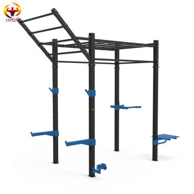 China Durable Rizhao Hawkey Fitness Equipment Multifunctional Pull Up Station Gym Crossfit Setup for sale