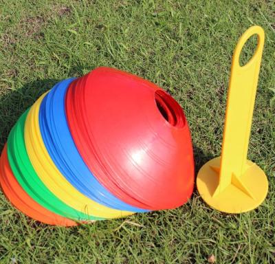 China Outdoor Sport Game Soccer Training Dome Cones Set Speed ​​Agility Equipment Football Training Mark Plate Set for sale