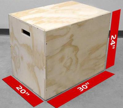 China Long lasting durable wooden box plyo box for crossfit and bodybuilding for sale