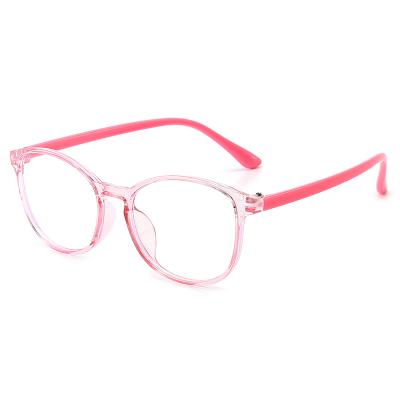 China Reading Light Blue Light Blocking Anti-blue Light Blocking Glasses Multicolor Vintage Classic Children Kids Optical Glasses for sale