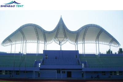 China Customized PVDF Tensile Roof Structures Waterproof Steel Membrane Structure for sale