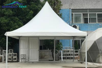 China Aluminum Alloy Pagoda Event Tent With Double PVC Coated Polyester Cover for sale