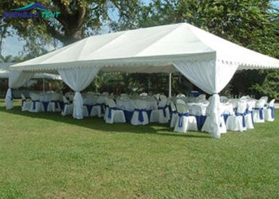 China La aleación de aluminio blanca surge el Gazebo con la tienda al aire libre del Gazebo de la cubierta de PVC de los lados en venta