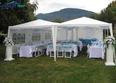 China Hochleistungs-PVC-Abdeckungs-Garten Gazebo-Festzelt-weißes feuerverzögerndes zu verkaufen