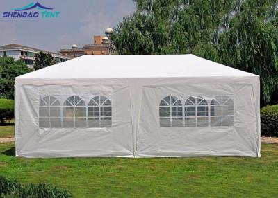 China Customized White Garden Gazebo Marquee Tent Fire Retardant Steel Frame for sale