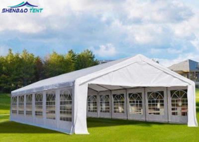 China White Party Tent 12 X 6 M Outdoor Gazebo Marquee Tent Waterproof for sale