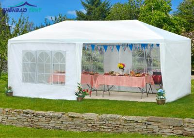 China White PVC Garden Wedding Marquee WIth Aluminum Alloy Wind Hold 120KM/H for sale